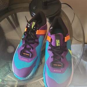 Nike Air Zoom Crossover GS Kids Basketball Shoes Teal Nebula Purple DC5216-301